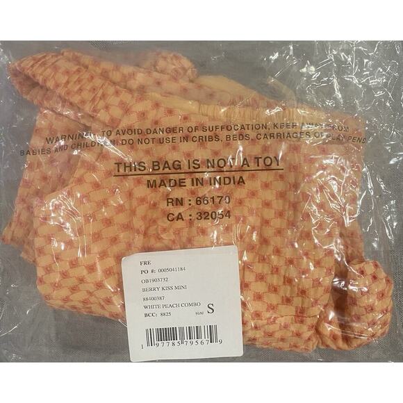 Free People Berry Kiss Midi Dress S Orange Floral Boho Off Shoulder NWT - Picture 8 of 11